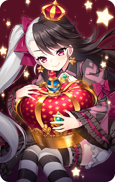 A Little Queen's Huge Crown